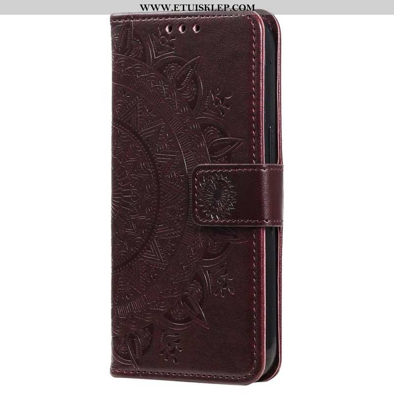 Etui Folio do Xiaomi 12T / 12T Pro Mandala Sun Ze Smyczą